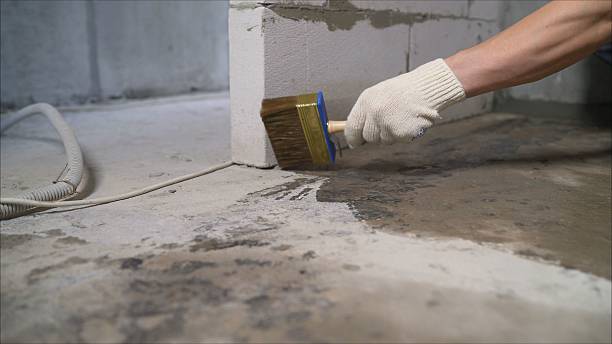 SJ Waterproofing Pros Waterproofing coverage map for Amanda, OH and surrounding area